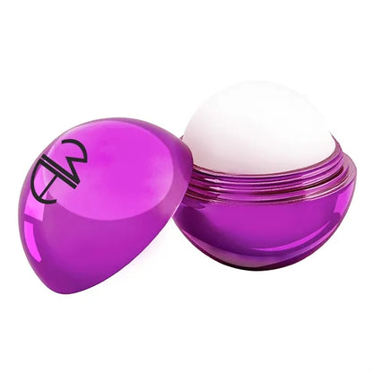 Metallic Finish Round Lip Balm