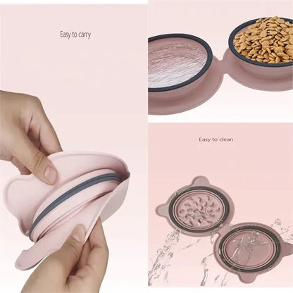Silicone Retractable Dog Bowl