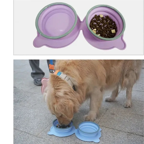 Silicone Retractable Dog Bowl