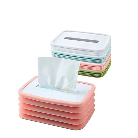 Collapsible Tissue Box