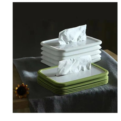 Collapsible Tissue Box