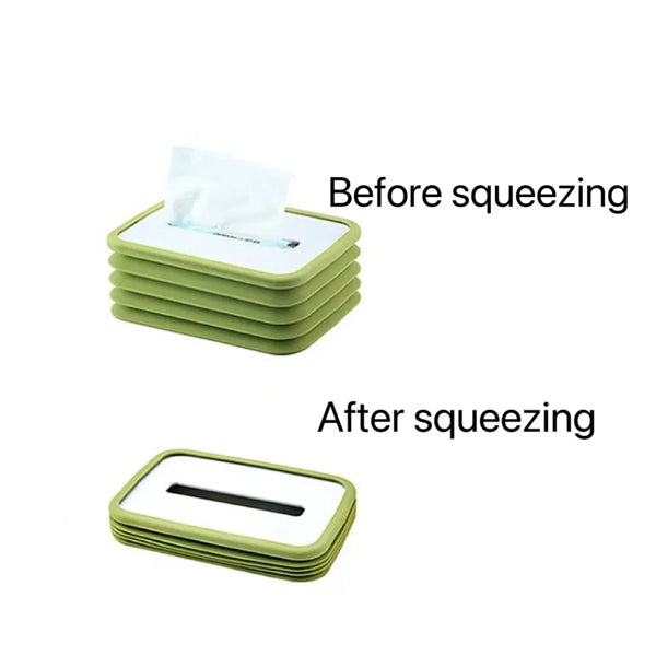 Collapsible Tissue Box
