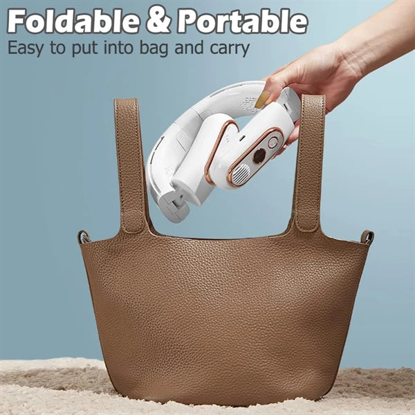 Portable Neck Fan with LED Display
