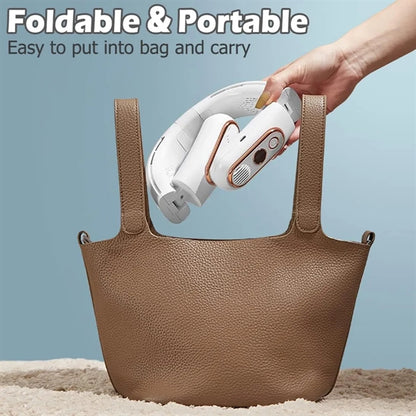 Portable Neck Fan with LED Display
