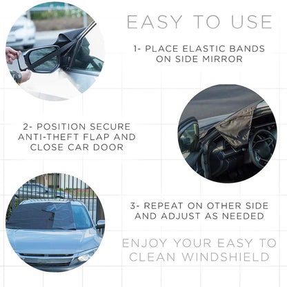 Windshield Ice Sun Cover