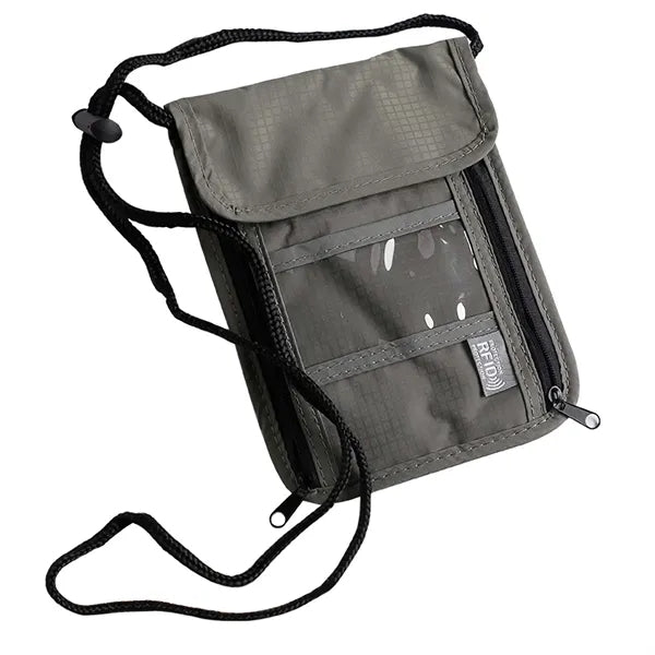RFID Blocking Neck Wallet