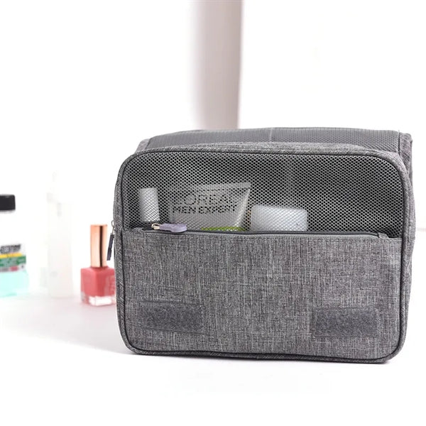Travel Hanging Cosmetic Organizer Toiletries Bag with Hook