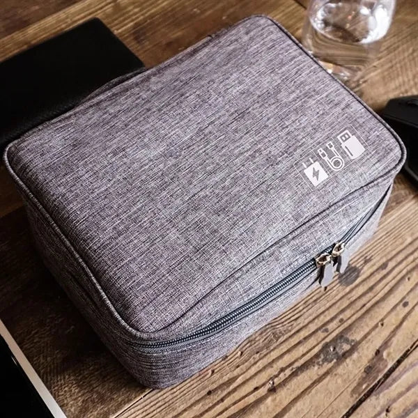 Multifunctional Data Cable Storage Bag
