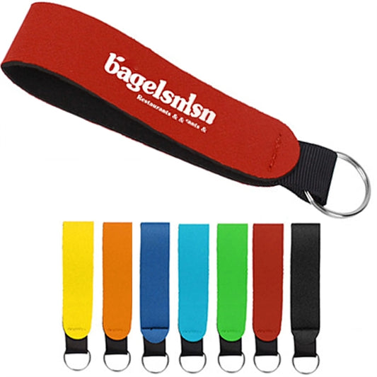 Custom Neoprene Strap Keychains