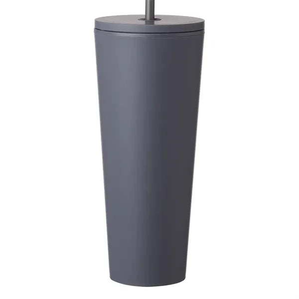 24 oz. Kenai Plastic Tumblers with Straw