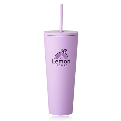 24 oz. Kenai Plastic Tumblers with Straw