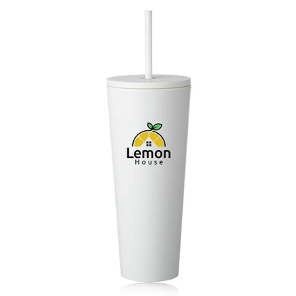 24 oz. Kenai Plastic Tumblers with Straw