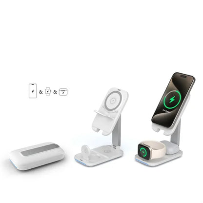 Foldable Magnetic Multifunctional Wireless Charger