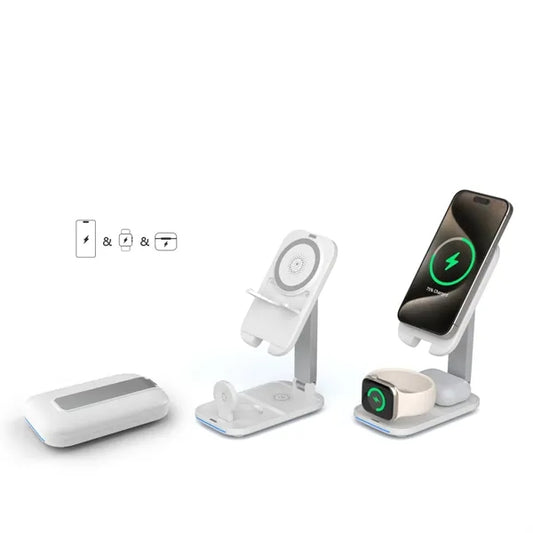 Foldable Magnetic Multifunctional Wireless Charger