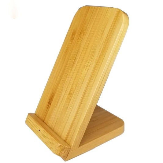 Bamboo Wood Wireless Phone Charging Holder