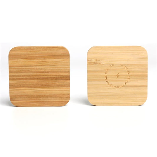 Bamboo Wireless Charger Compatible