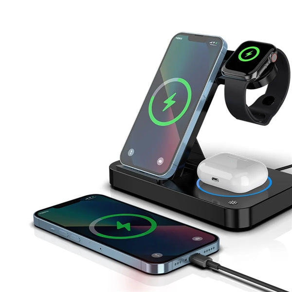 Wireless Charger Stand Fast Charging Dock Location