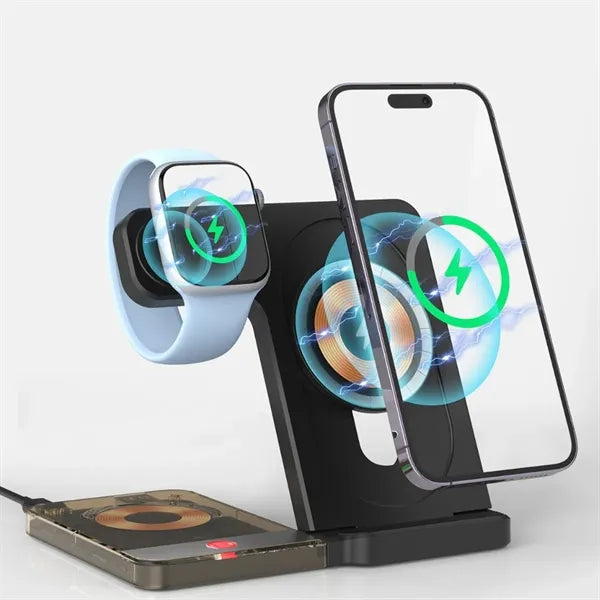Foldable Fast Wireless Charger Stand