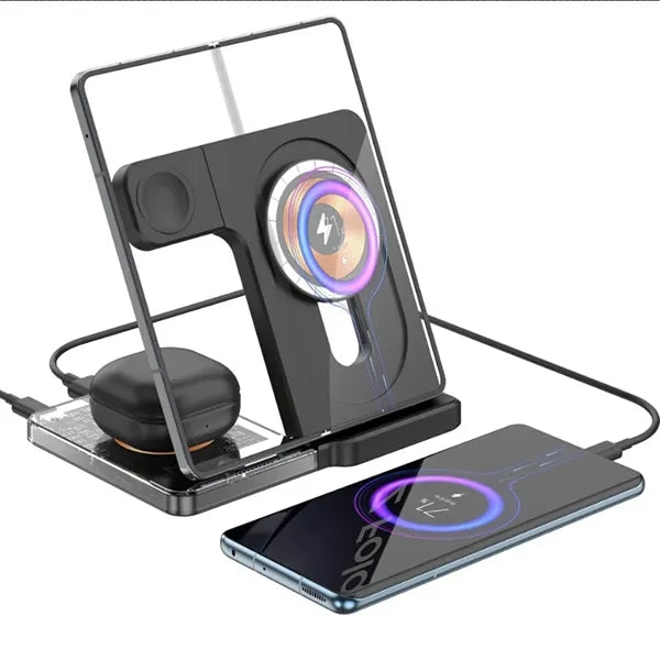 Foldable Fast Wireless Charger Stand