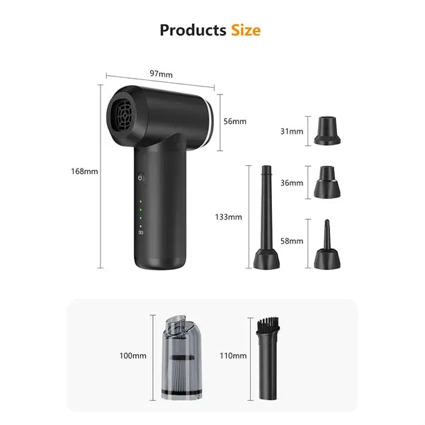 4In1 Multifunctional Car Vacuumer