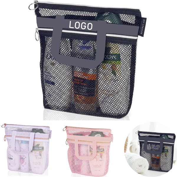 Mesh Shower Caddy Bag