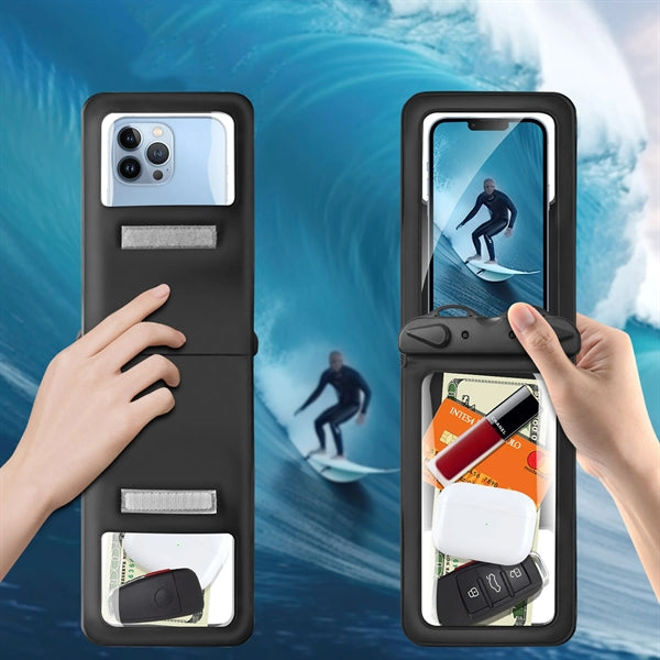 Waterproof Phone Pouch Bag Double Space Floating