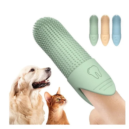 Pet Fingertip Toothbrush