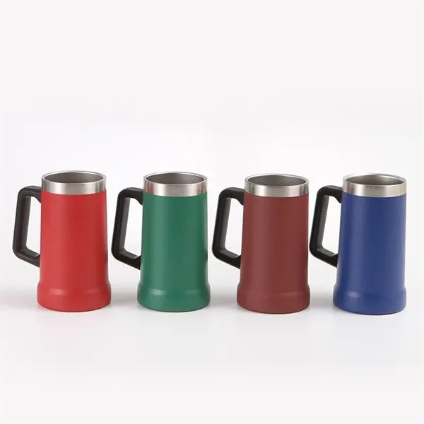 23.7oz Stainless Steel Beer Stein