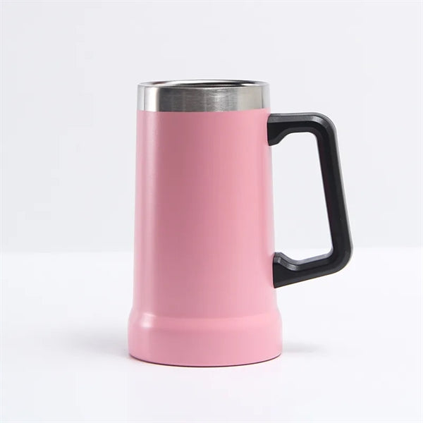 23.7oz Stainless Steel Beer Stein