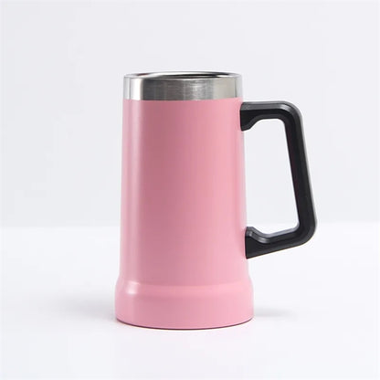 23.7oz Stainless Steel Beer Stein