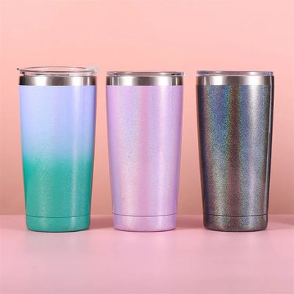 20oz Spray Plastic Car Insulated Tumbler