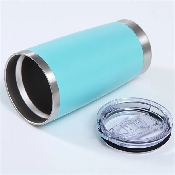 20oz Spray Plastic Car Insulated Tumbler