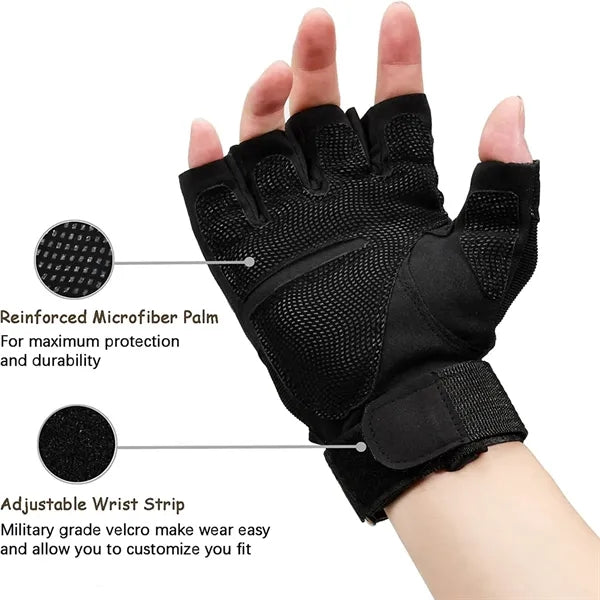 Outdoor Tactical Half Fingerless Gloves