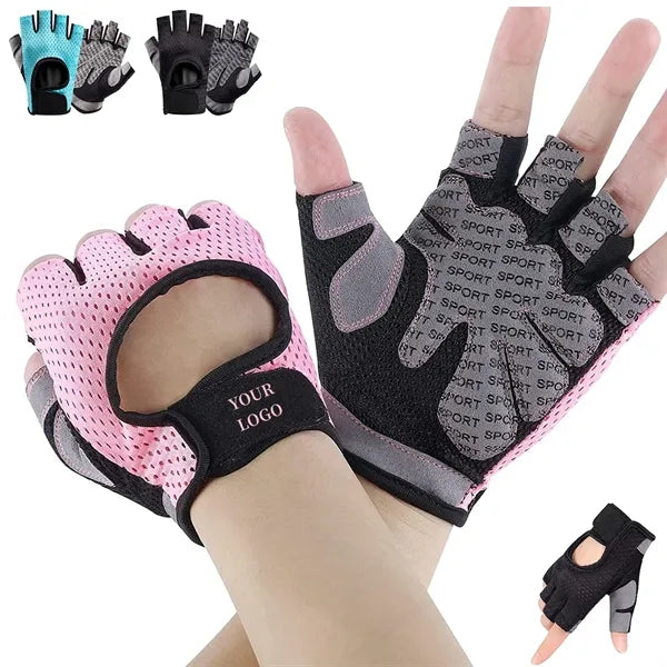 Anti-Slip Silicone Shockproof Half Finger Gloves