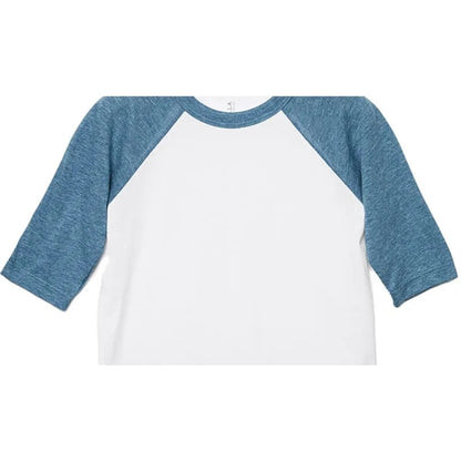 Bella + Canvas Toddler 3/4-Sleeve Baseball T-Shirt