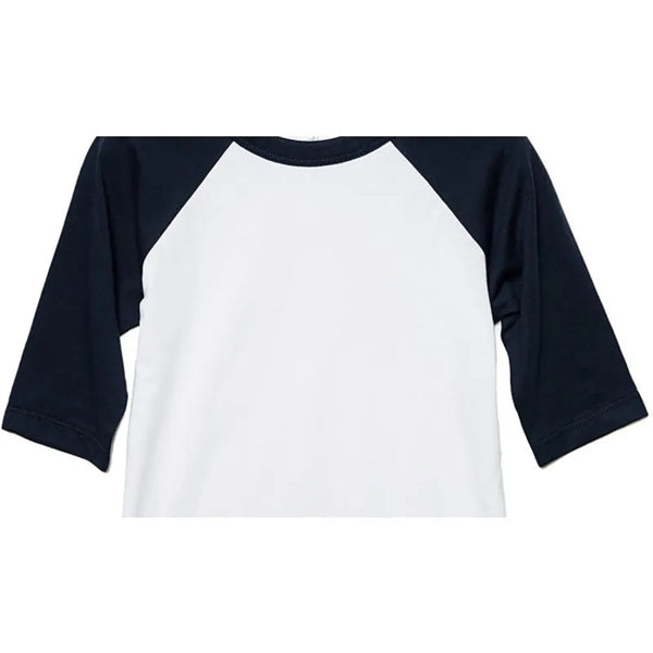 Bella + Canvas Toddler 3/4-Sleeve Baseball T-Shirt