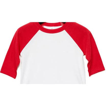 Bella + Canvas Toddler 3/4-Sleeve Baseball T-Shirt