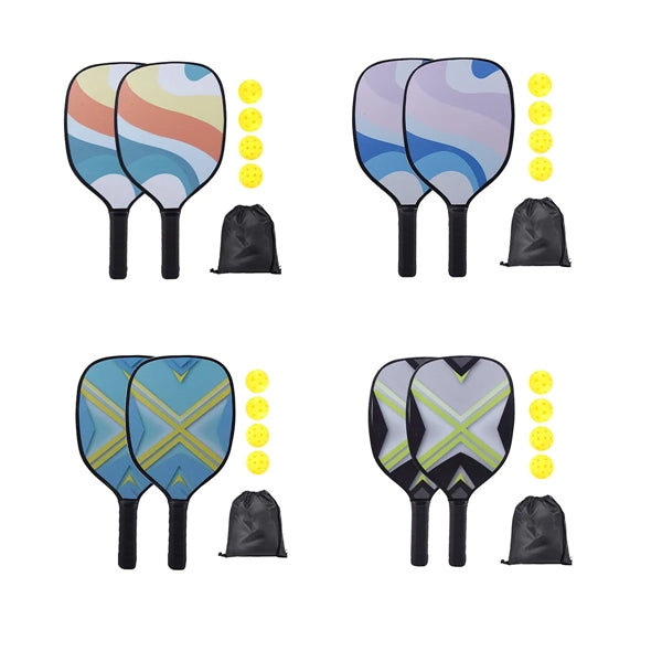 Wood Pickleball Set