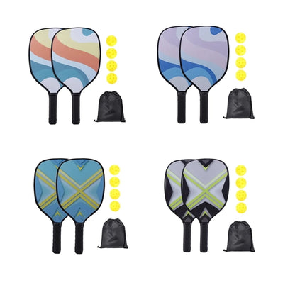 Wood Pickleball Set