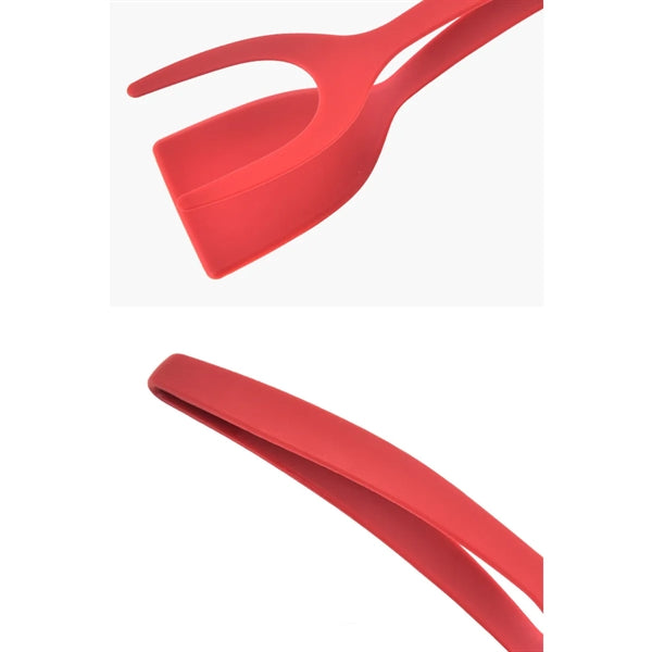 2 In 1 Fried Grip Flip Tongs