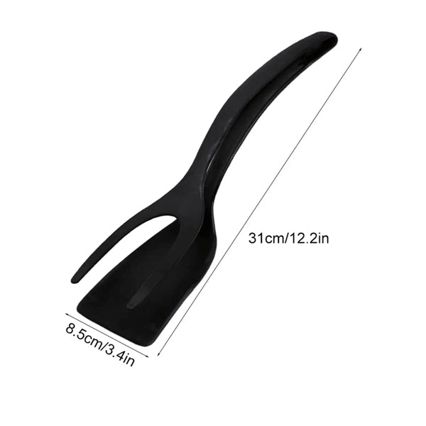 2 In 1 Fried Grip Flip Tongs