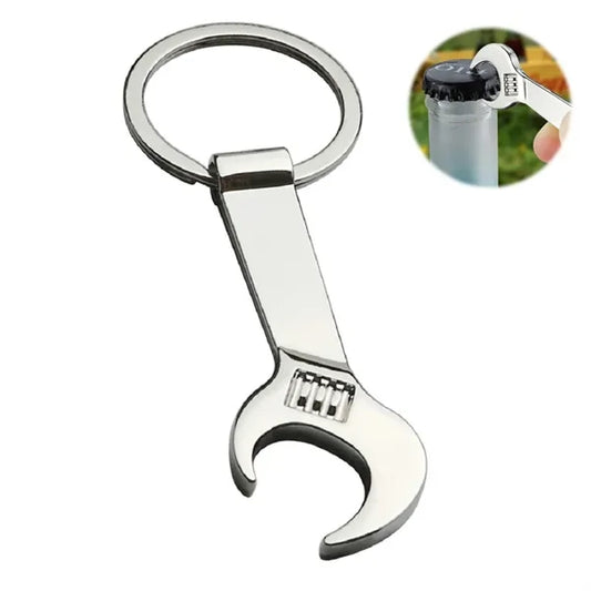 Spanner Opener Keychain