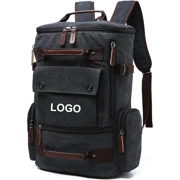 Multi-Ways Canvas Backpack