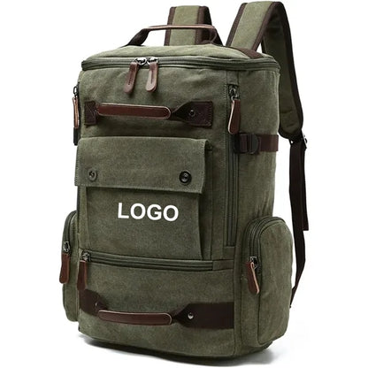 Multi-Ways Canvas Backpack