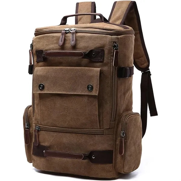 Multi-Ways Canvas Backpack