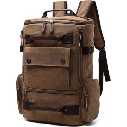 Multi-Ways Canvas Backpack