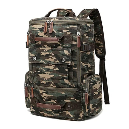 Multi-Ways Canvas Backpack
