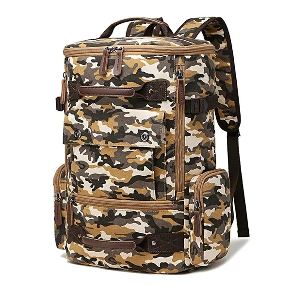 Multi-Ways Canvas Backpack