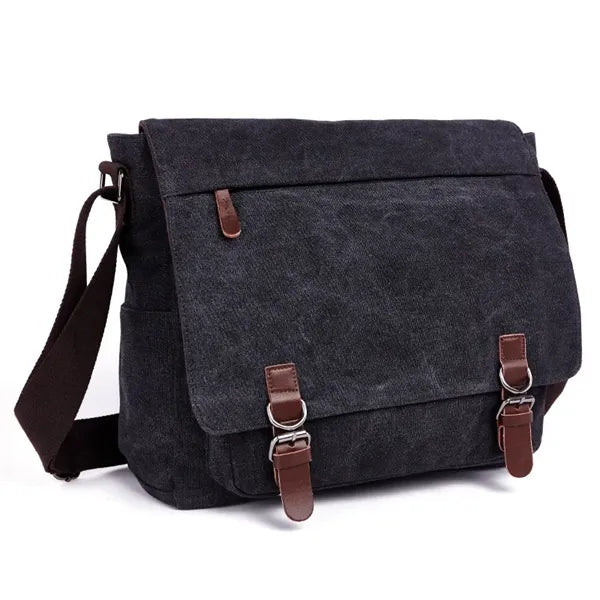 Multi-Pocket Messenger Bag