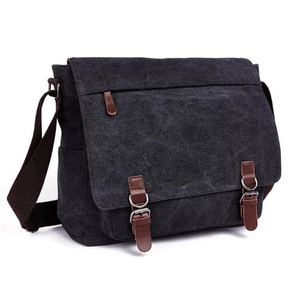 Multi-Pocket Messenger Bag